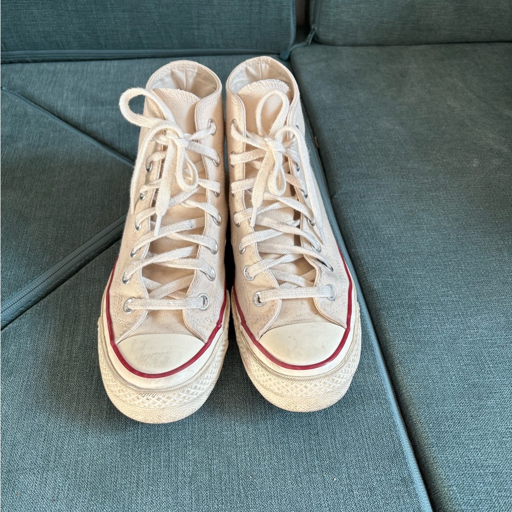 Chuck 70 High Top PARCHMENT / GARNET / EGRET